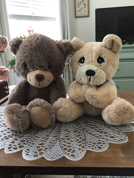 Precious Moments Other - Aurora Precious Moments Barley Bear
+ Vintage Precious Moments Praying Bear
